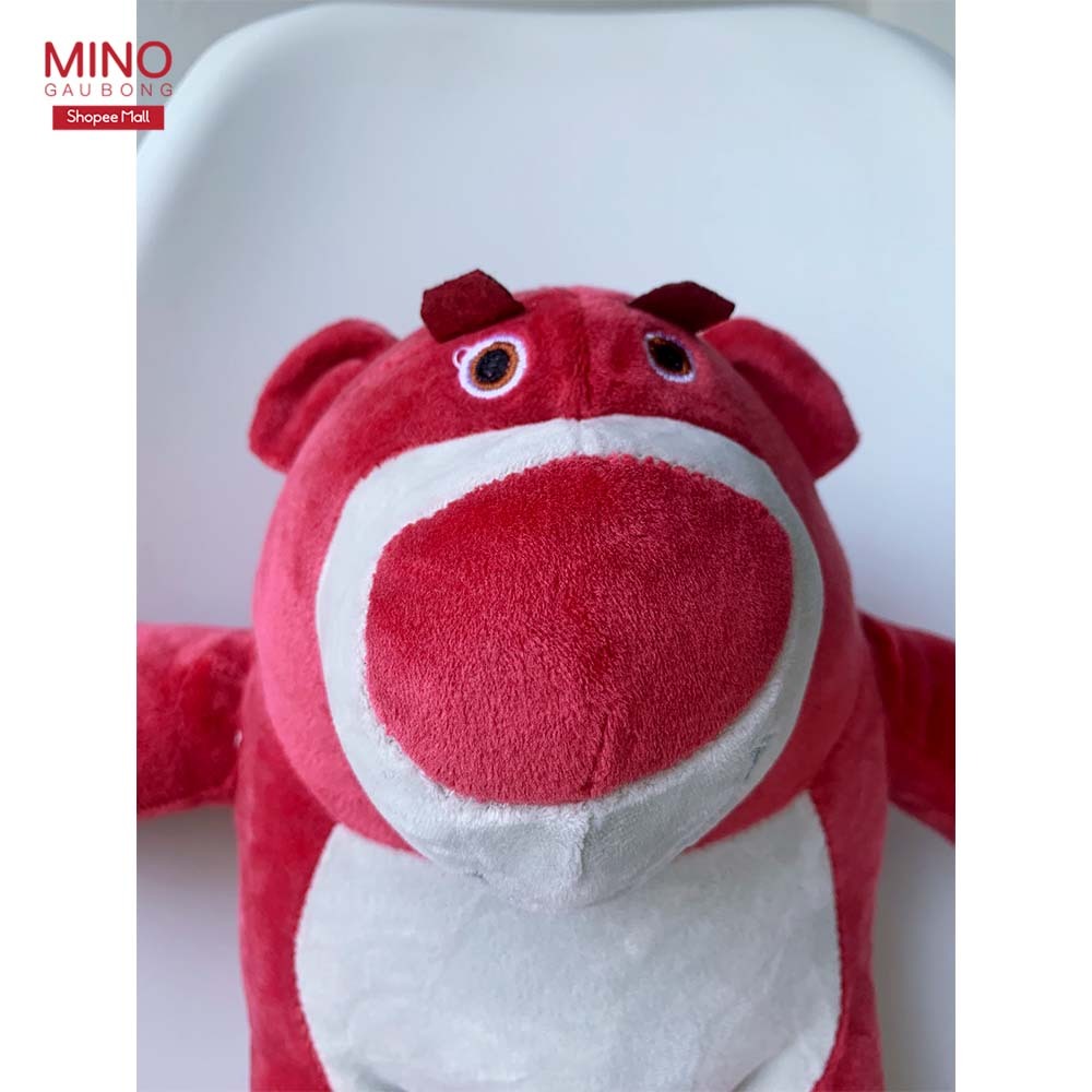 Gấu Bông Gấu Dâu Lotso Ngồi 20-25cm Cute Dễ Thương MINO STORE TH219