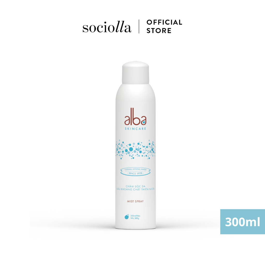 Xịt Khoáng Chăm Sóc Da Giàu Khoáng Chất Thiên Nhiên Alba Skincare_Facial Mist Spray Adult