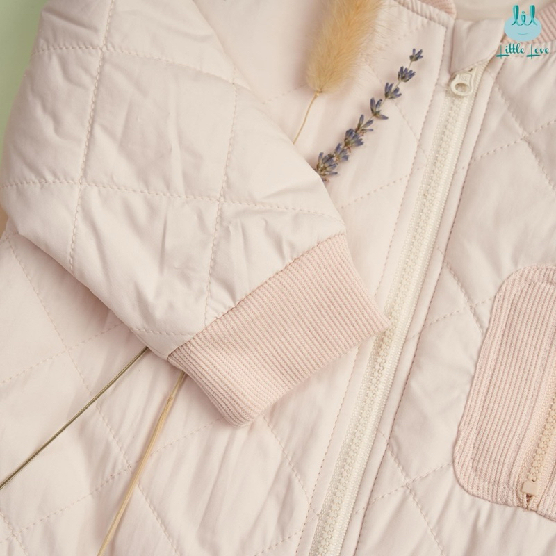 Áo khoác gió trần bông Little love siêu nhẹ