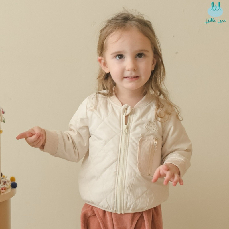 Áo khoác gió trần bông Little love siêu nhẹ