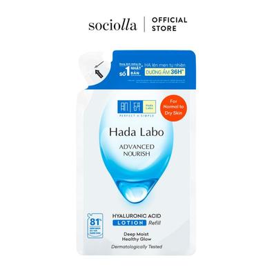 Túi Refill Dung Dịch Dưỡng Ẩm Dành Cho Da Thường Hada Labo 170ml