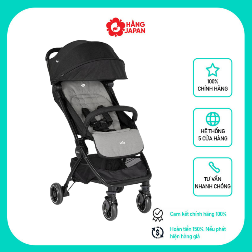Xe đẩy trẻ em Joie Pact phiên bản mới nhất Deep Sea/ Laurel/ Ember - Bảo hành chính hãng