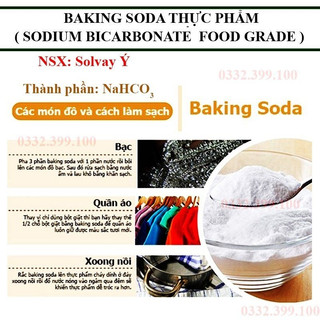 5kg bột baking soda ý dùng trong thực phẩm, làm đẹp