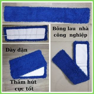 Bông lau miếng lau nhà Công Nghiệp San Hô 90cm Nùi Lau Bẹ thay thế sợi Microfiber dày dặn Siêu Sạch thấm hút cực tốt