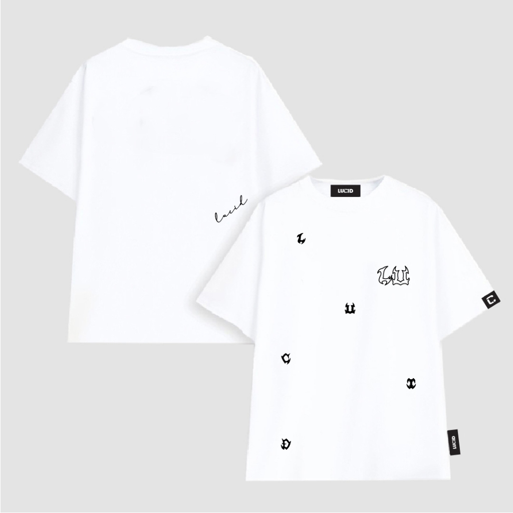 Áo Thun Local Brand Unisex LUCID ABC Nam Nữ Tay Lỡ From Rộng Chất Cotton