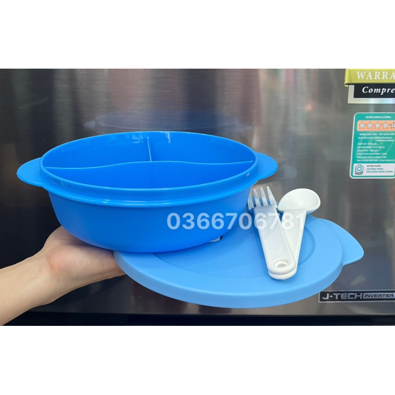 Bộ hộp cơm lò vi sóng tròn Tupperware
