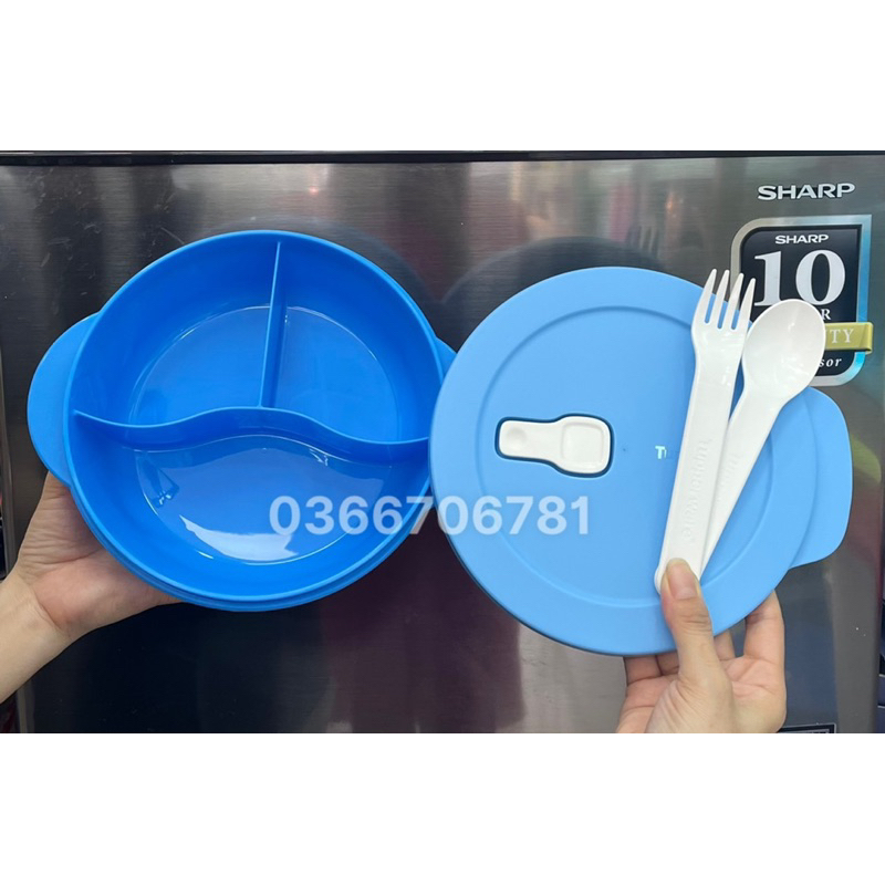 Bộ hộp cơm lò vi sóng tròn Tupperware