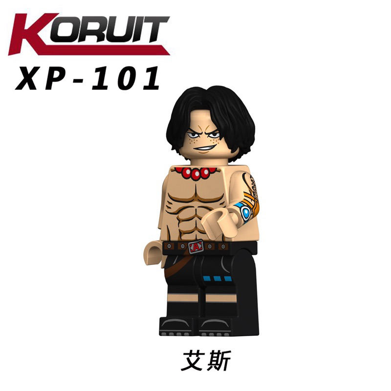 Chơi Lắp Ráp Mô hình Minifigures Các Nhân Vật Truyện Tranh One Piece, Minifigure One Piece