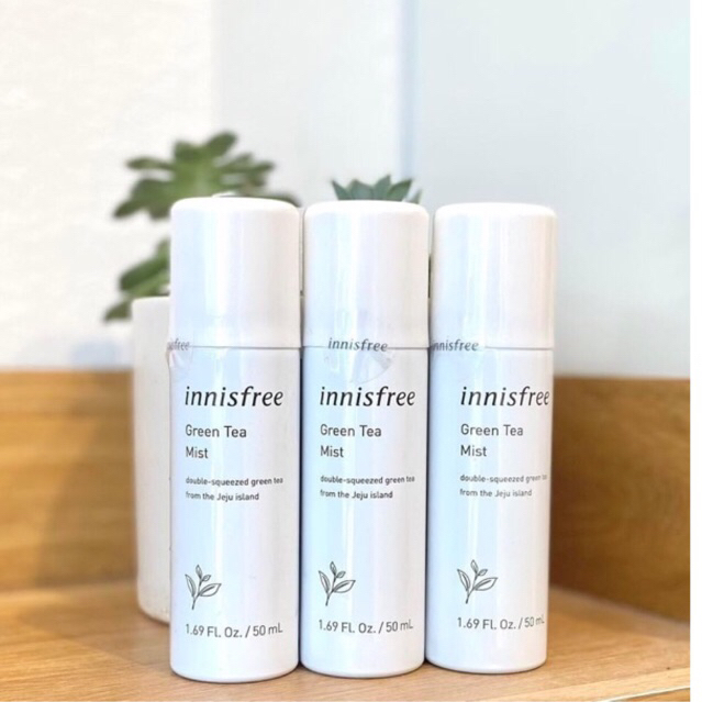 Xịt khoáng Innisfree trà xanh 50ml mini