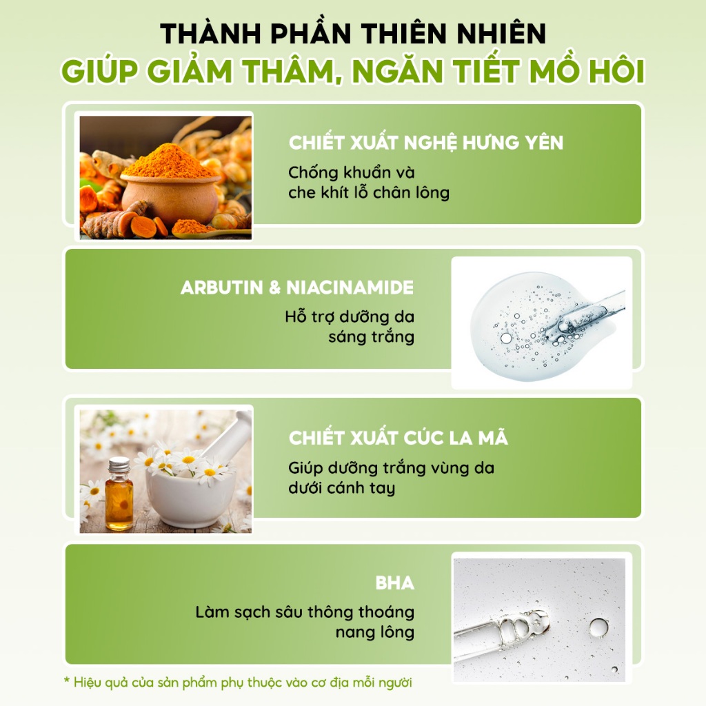 Kem Dưỡng Trắng Nách COCOHER Amrpit Whitenting Cấp Ẩm, Làm Mờ Vết Thâm, Chiết Xuất Tự Nhiên Thuần Chay Lành Tính 20ml