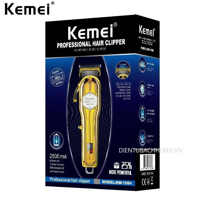 Tông đơ cắt tóc Kemei KM-1984