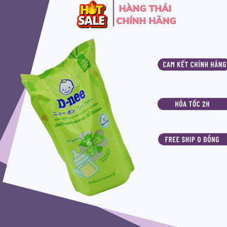 Nước xúc bình sữa Dnee, rửa bình sữa Dnee dạng túi 550ml hàng THÁI ...