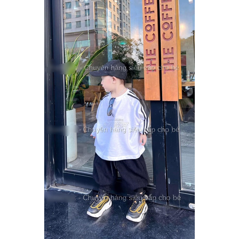 Set bộ coton bé trai