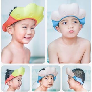 mũ gội đầu có thể điều chỉnh, mũ bé mũ gội đầu cho bé mũ tắm mũ lưỡi trai, nón tắm