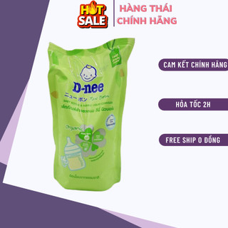 Nước rửa bình sữa d-nee dạng túi 550ml hàng thái ..
