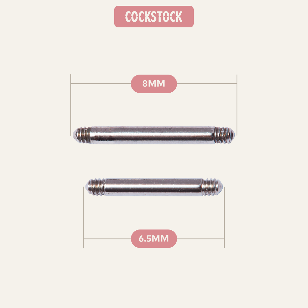 Khuyên tai STRAIGHT BUTTERFLY DROP EARRING