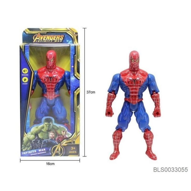 Mô hình siêu nhân nhện spidermn có đèn led