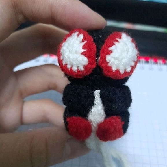 Móc khóa spider man - người nhện đu dây - handmade