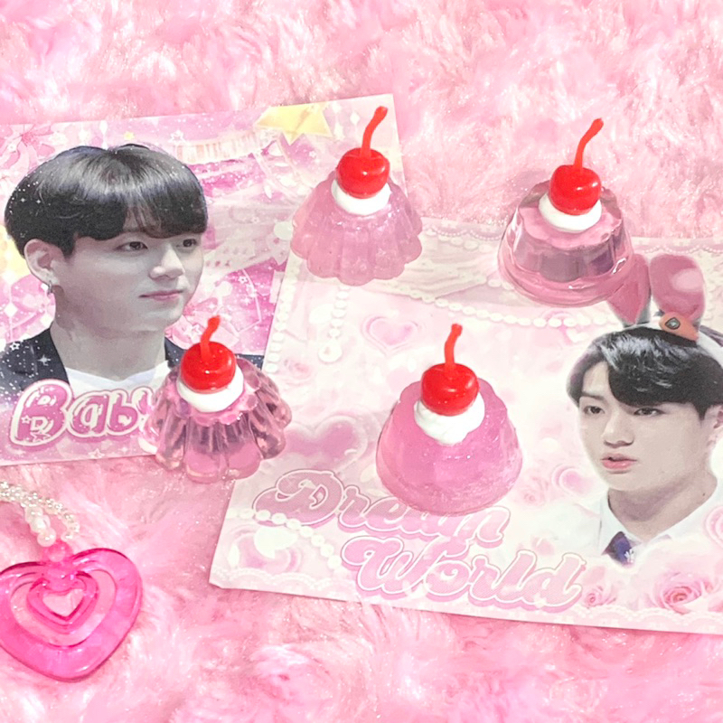 Pudding resin dùng decor bàn học  link 2