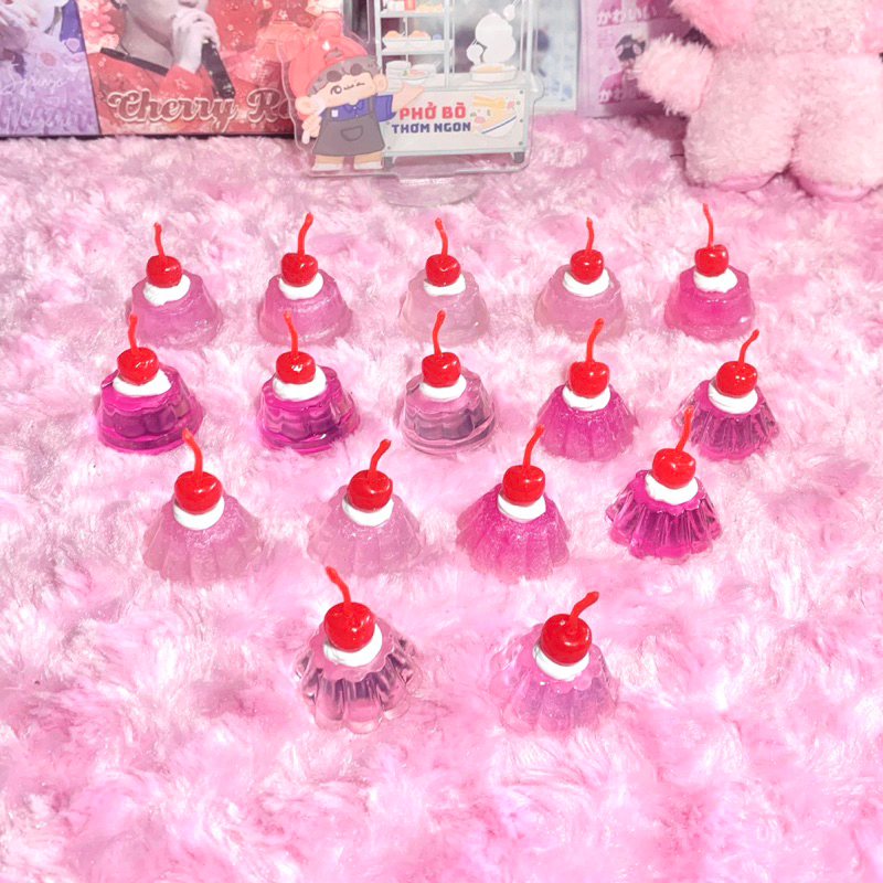 Pudding resin dùng decor bàn học  link 2