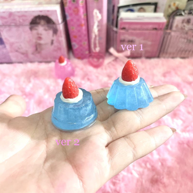 Pudding resin dùng decor bàn học  link 2