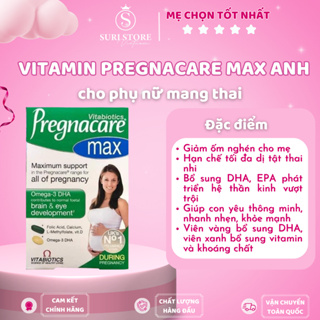 Vitamin Pregnacare Anh Max bà bầu