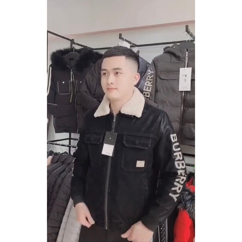 Áo khoác da cho nam,,hàng quảng châu cao cấp