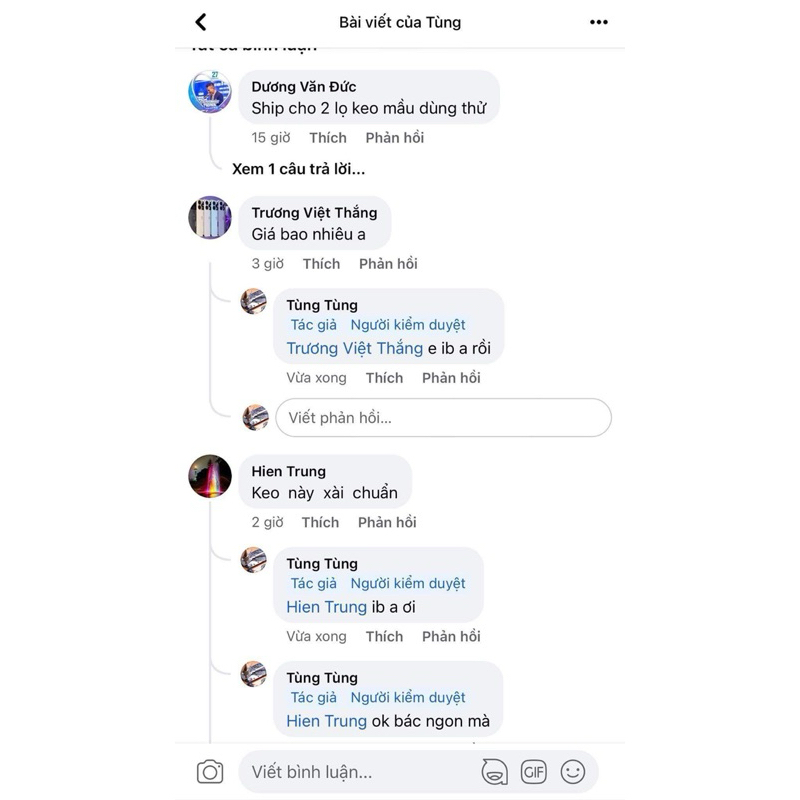 Keo 1TP LOUWEI cao cấp