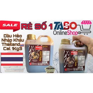 Dầu hàu thailand dầu hào nhập khẩu bình 1kg3 thailand mabin