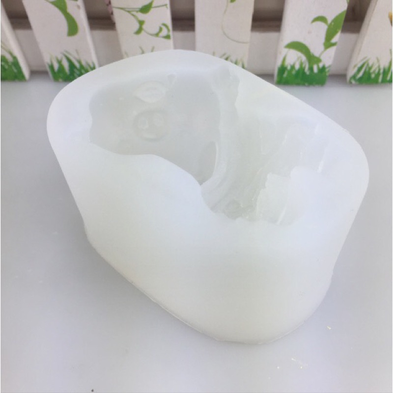 HCM-KHUÔN SILICON HEO TẮM TIÊN 3D LÀM THẠCH RAU CÂU, PUDDING DIỆU THƯ SHOP