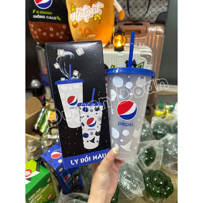 Ly đổi màu phiên bản Halloween -2023 New🟢🟠🔵