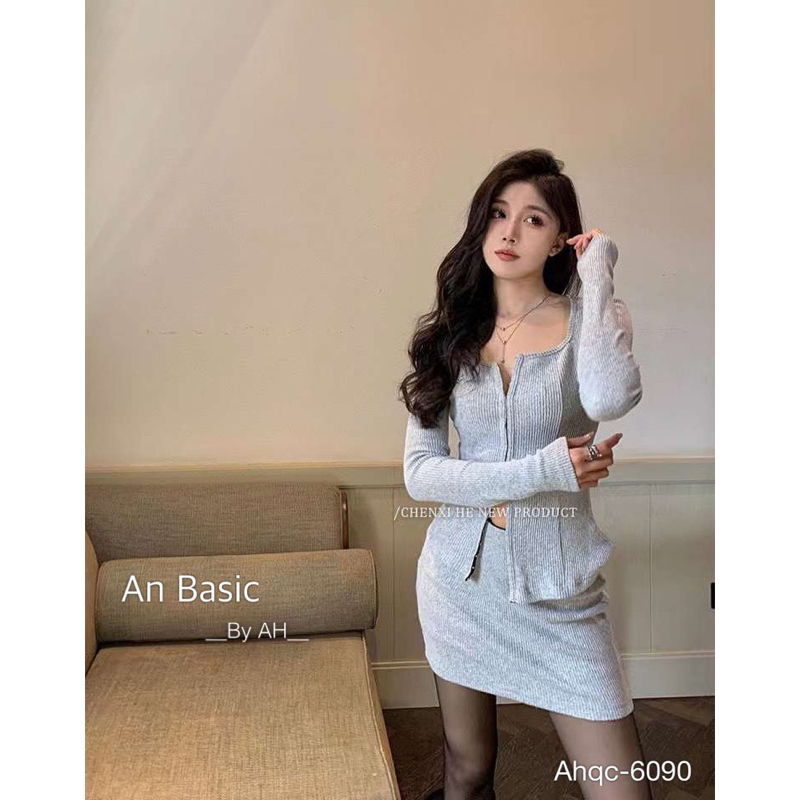 Set áo smi kèm gile