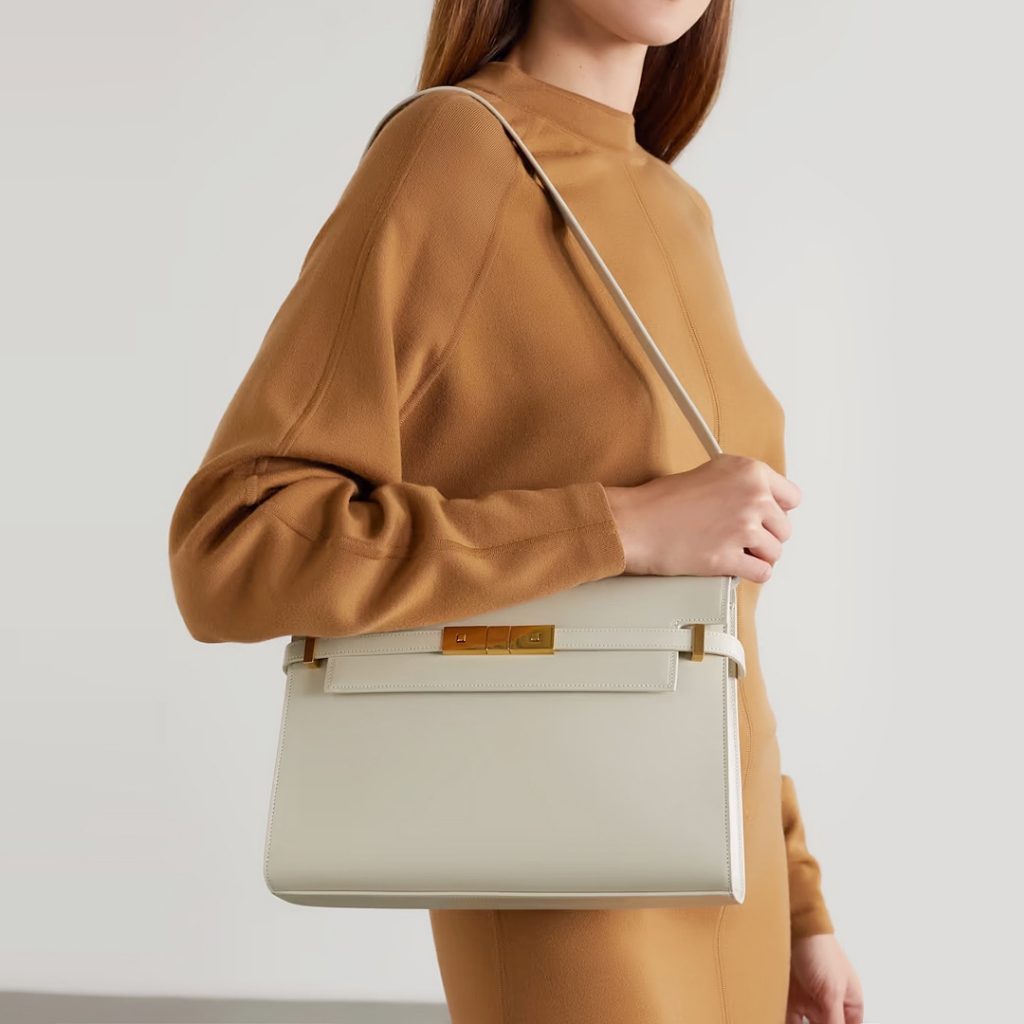 Túi vuông manhattan khoá đồng - AMANDA