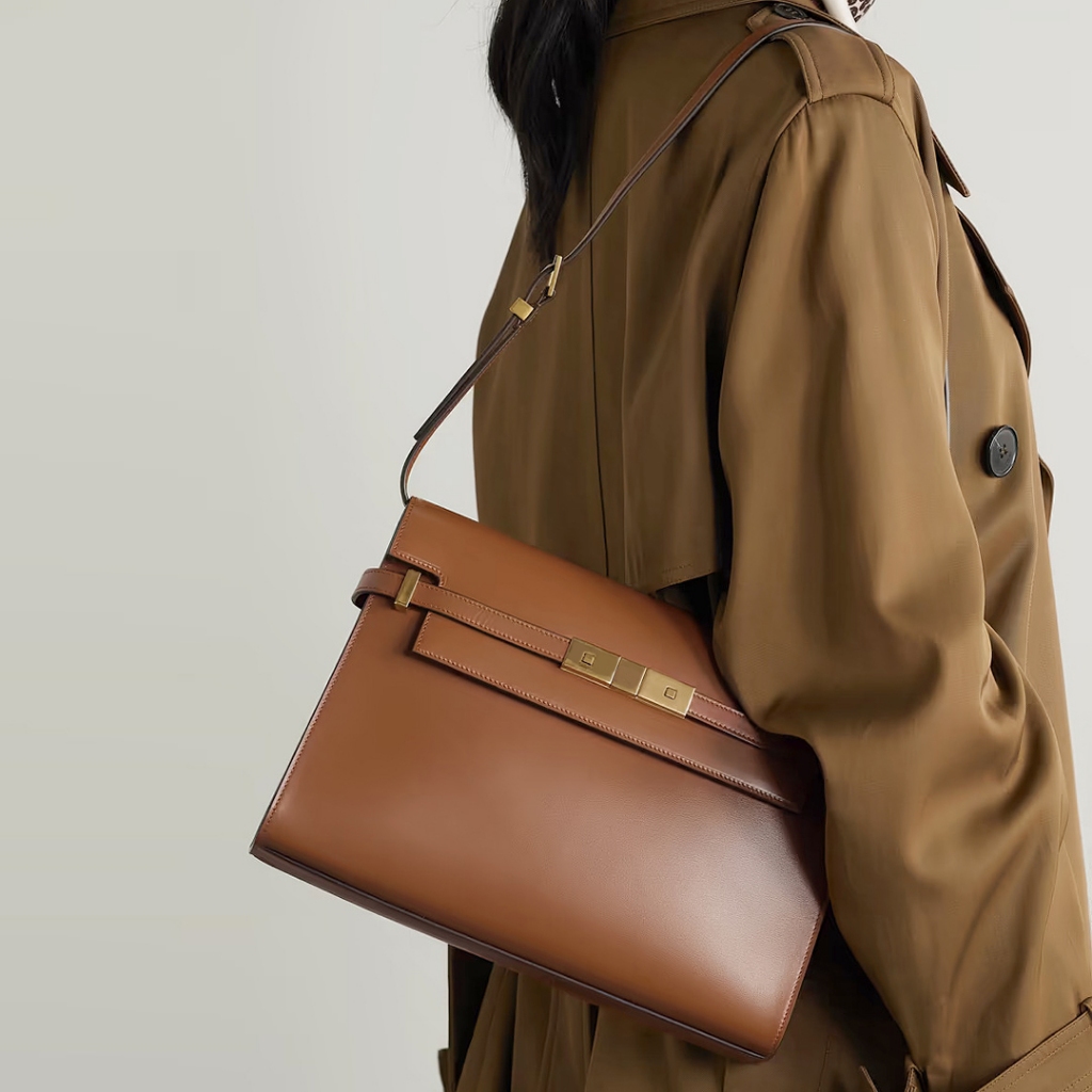 Túi vuông manhattan khoá đồng - AMANDA