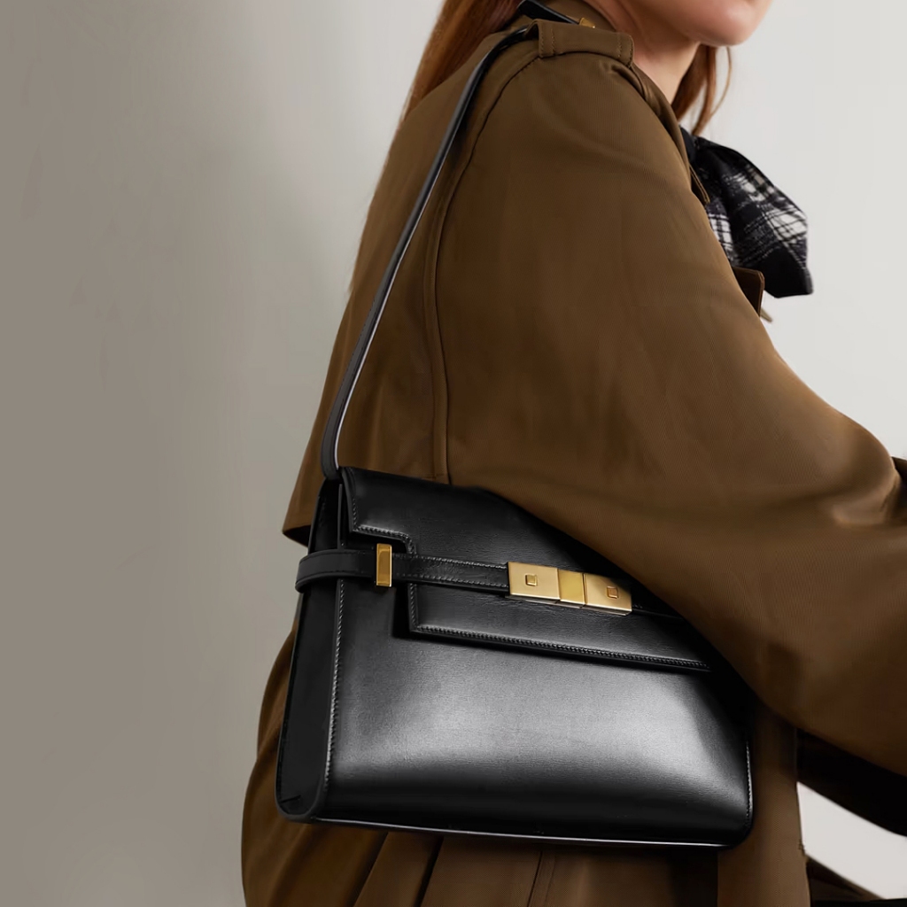 Túi vuông manhattan khoá đồng - AMANDA