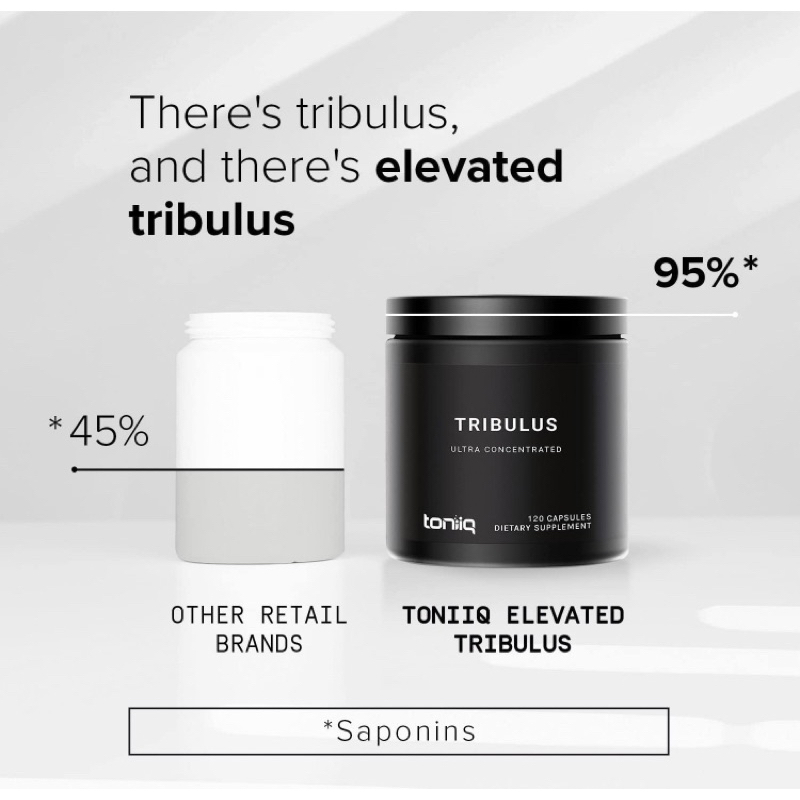 Viên chay liều cao hỗ trợ tăng cường sinh lý nam Tribulus Toniiq 120v USA