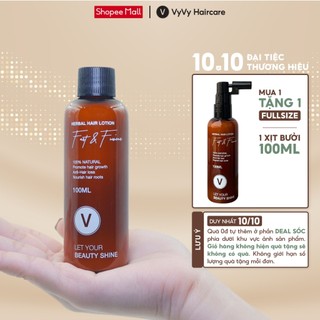 Xịt Nước Tinh Dầu Bưởi Kích Mọc Tóc, Giảm Rụng Tóc, Dưỡng Tóc Vyvyhaircare 100ml