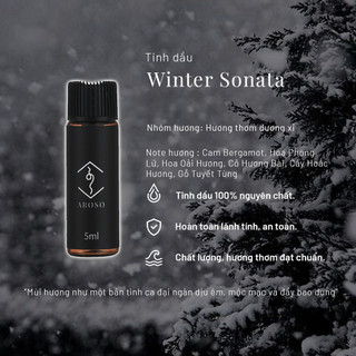 Tinh dầu Winter Sonata - Nhóm hương thơm dương xỉ | Tinh dầu thiên nhiên | Xông thơm phòng | Thư giãn tâm trí