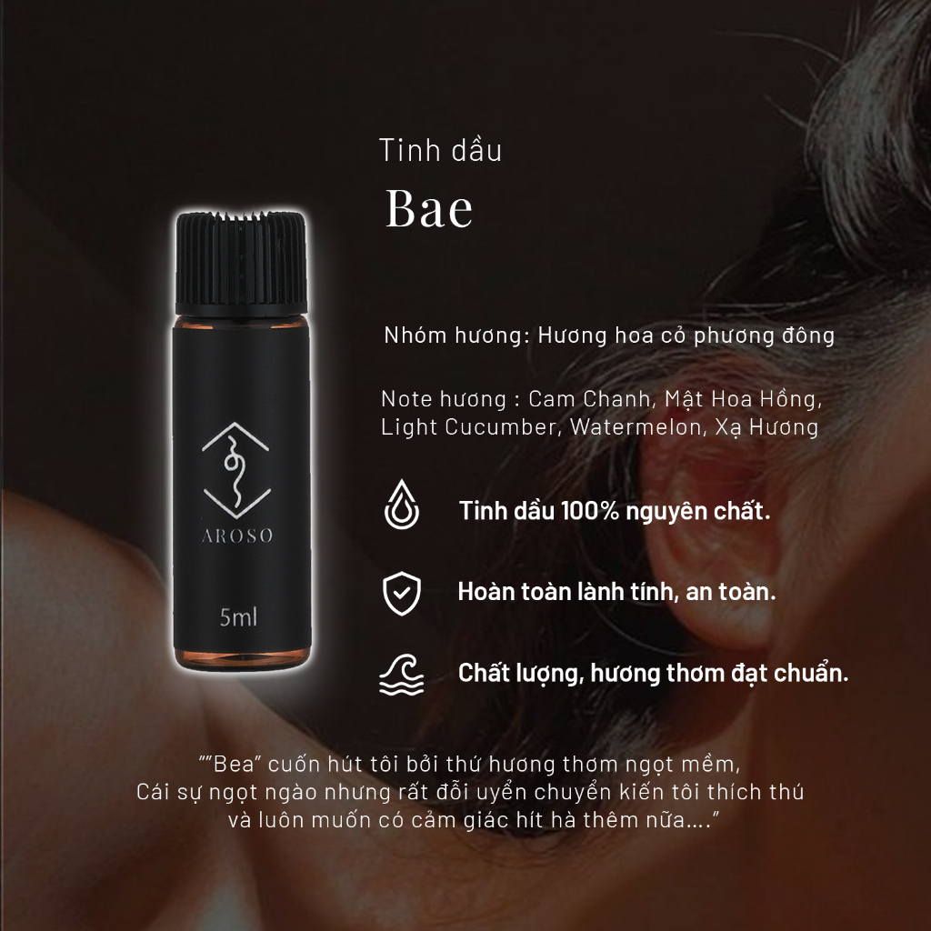 Tinh dầu BAE - Nhóm hương hoa cỏ phương đông | Xông thơm phòng | Làm nến thơm | Thư Giãn Tâm Trí | Ngủ Ngon