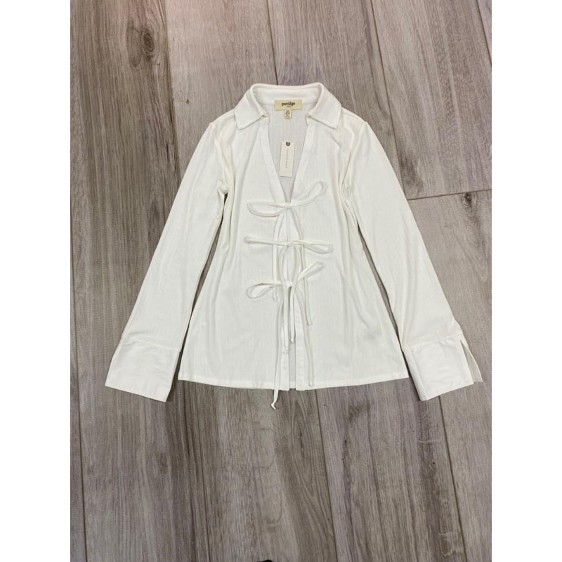 Áo sơ mi cột dây Anthropologie VNXK