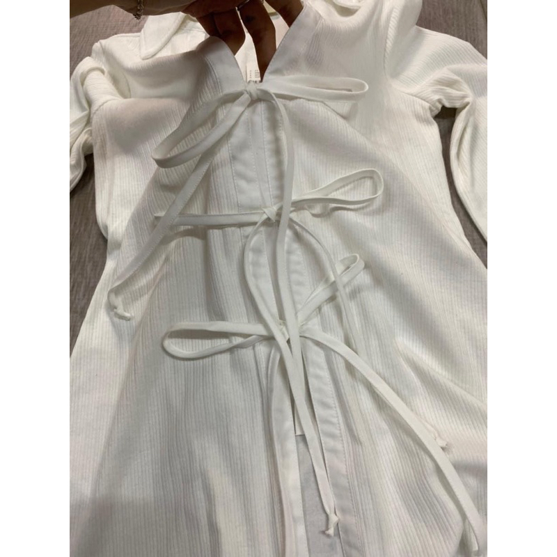 Áo sơ mi cột dây Anthropologie VNXK