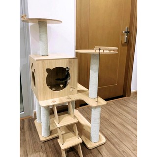 Nhà cây cho mèo mẫu 02 - Cat tree