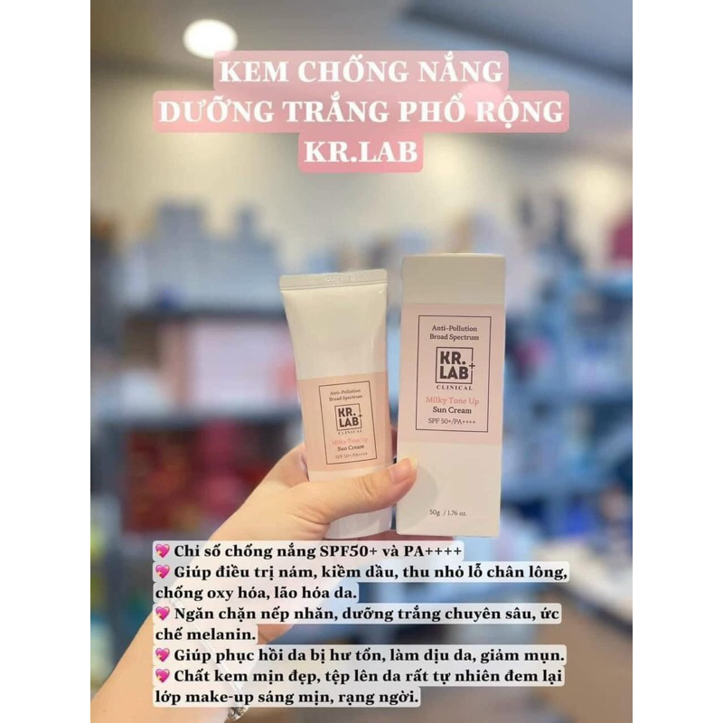 Kem chống nắng Kr.Lab chính hãng