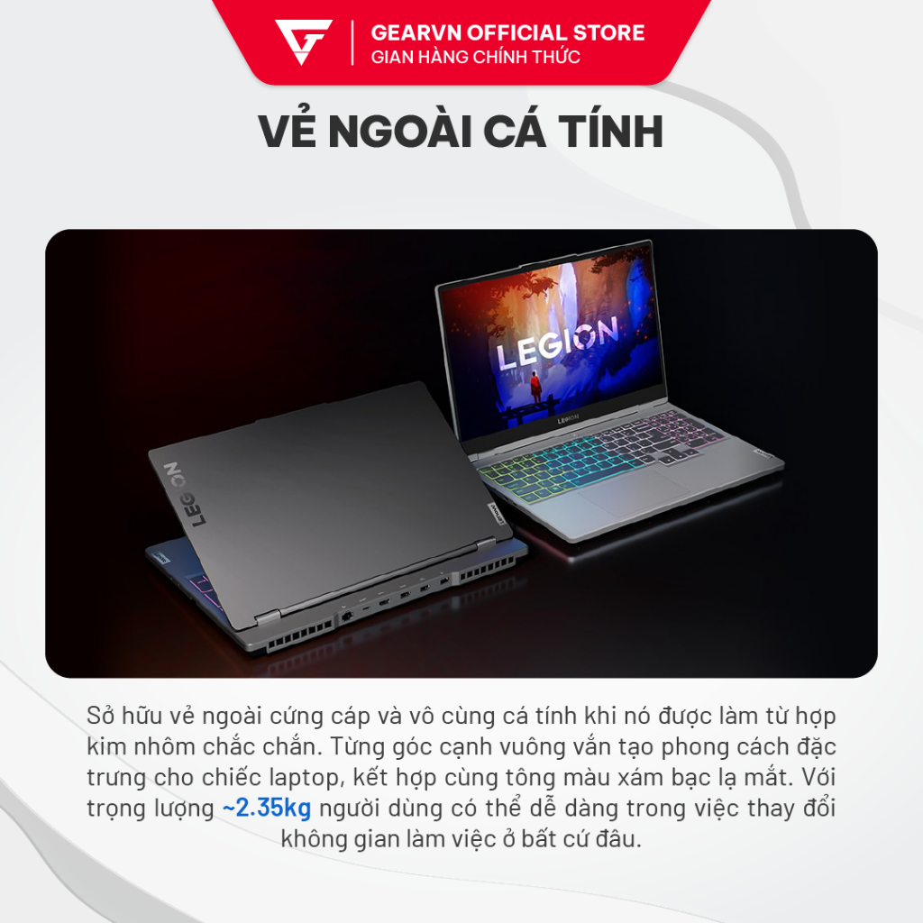 Laptop gaming Lenovo Legion 5 15ARH7H 82RE0036VN