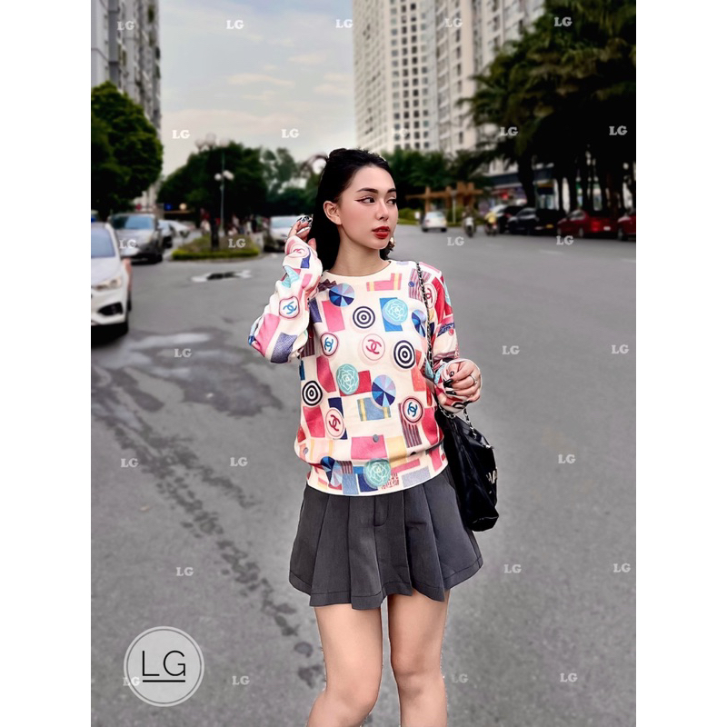 ÁO LEN CHA NEL SẮC MÀU TAY DÀI