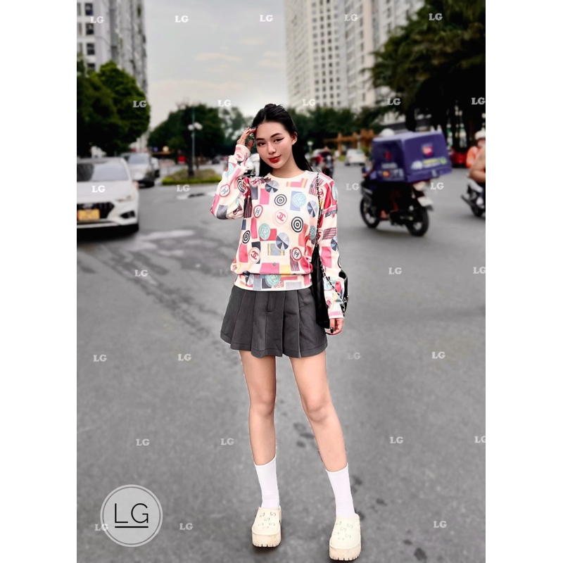 ÁO LEN CHA NEL SẮC MÀU TAY DÀI