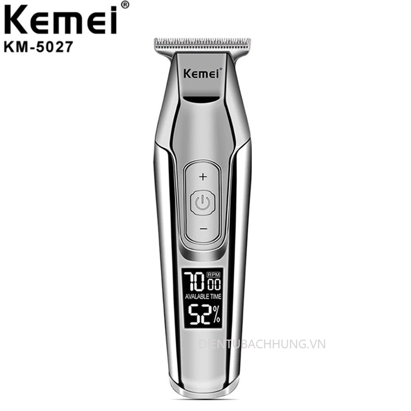 Tông đơ bấm viền Kemei KM-5027 Sạc USB TYPE C