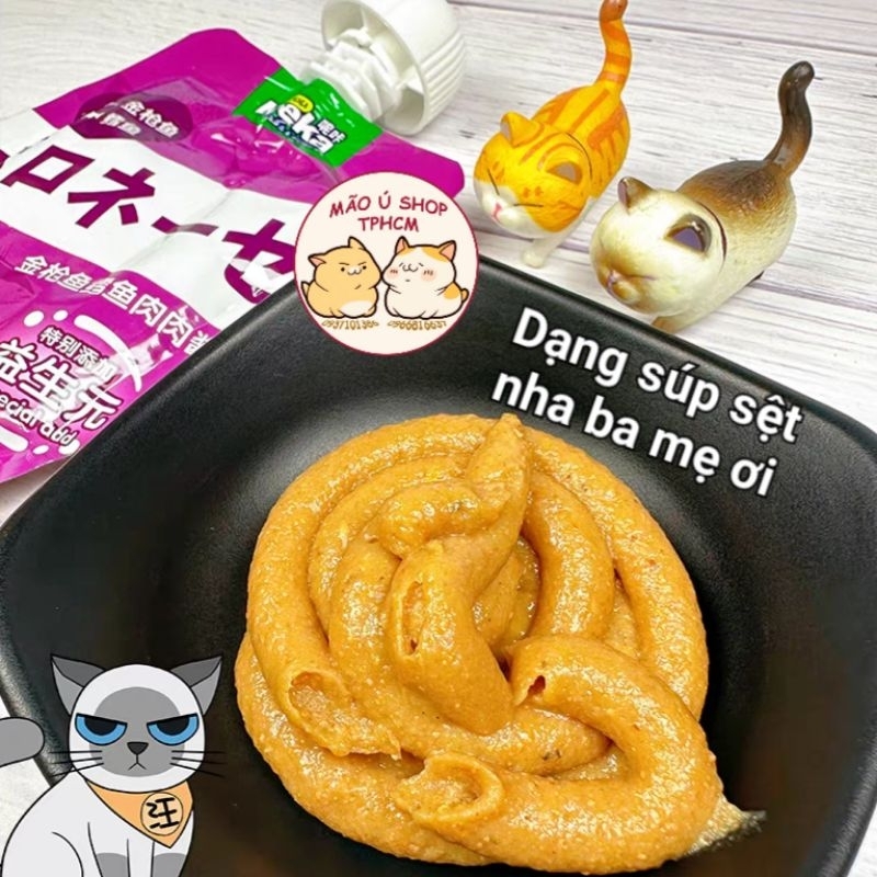 SÚP THƯỞNG NẮP VẶN NEEKA GÓI 100G CHO MÈO