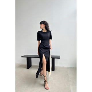 [BELLE FILLE] - POLINA ĐẦM HỞ LƯNG XẺ TÀ