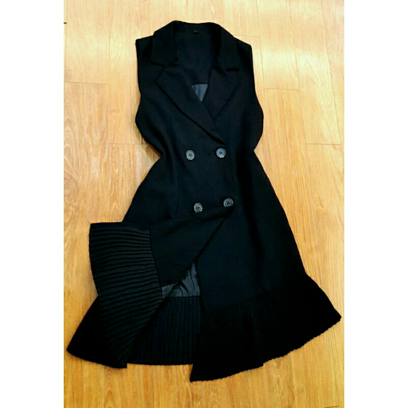 Áo vest gile dáng đuôi cá sz M